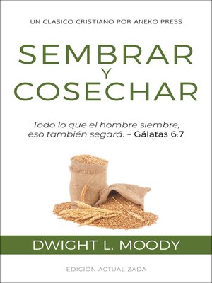 cover image of Sembrar y Cosechar